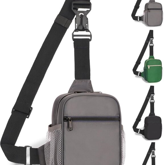 Anti Theft Crossbody Bags for Women & Men Sling Bag with RFID Blocking Travel Cr - Picture 1 of 7